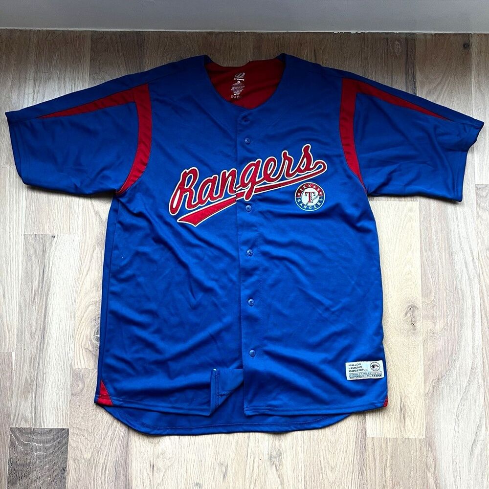 Texas Rangers Dynasty MLB Baseball Jersey – Adult XL